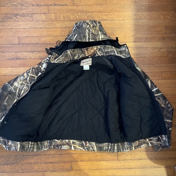 Woolrich Advantage Max 4D Camo Zip Hooded Insulated Jacket Size Large - Picture 8 of 10